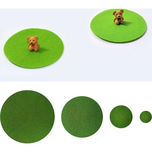 Artificial Garden Grass Mini Fairy Garden Ornament Artificial Lawn Grass Terrariums DIY Sand Table Accessory