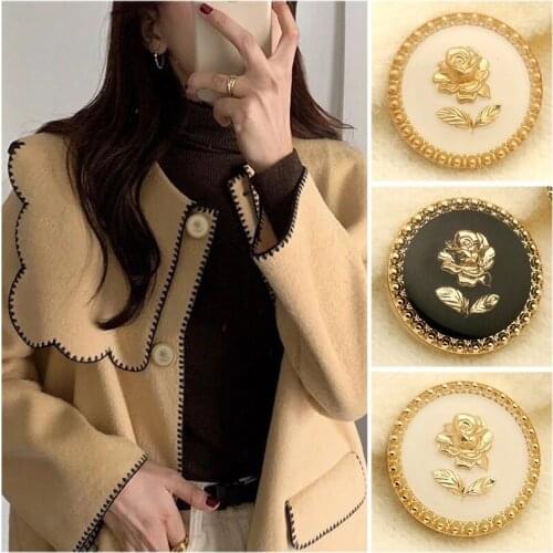 King Dragon White Buttons