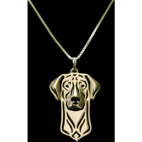 Best gift Hollow Pet Pendant Doberman Necklace for women cute charm choker necklace christmas gift jewelry pretty