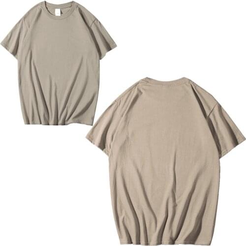 2021 Mens Summer Brand New Cotton T-Shirt Men Casual Short Sleeve O-Neck T Shirt Comfortable Solid Tops Tees One Piece