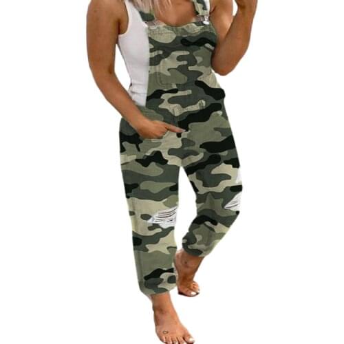 2021 new Skinny Denim Pants Jumpsuits Plus Size Denim Overalls Fashion Holes Summer Women Jeans Casual Washed Trousers