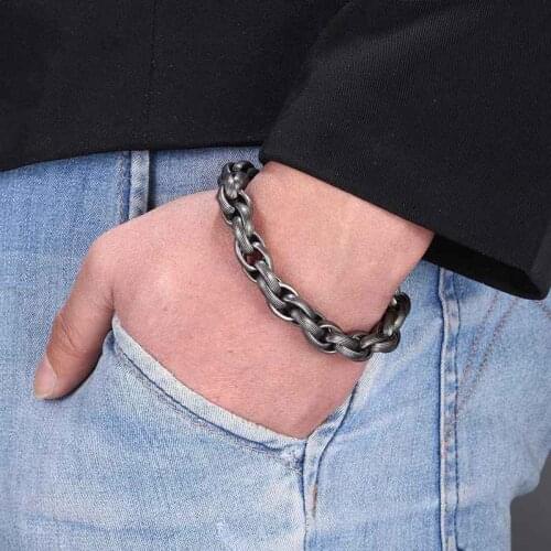 Bracelet New Design Fashion Style Stainless Steel Bracelet Men and Women Student Couple Jewelry GS0095