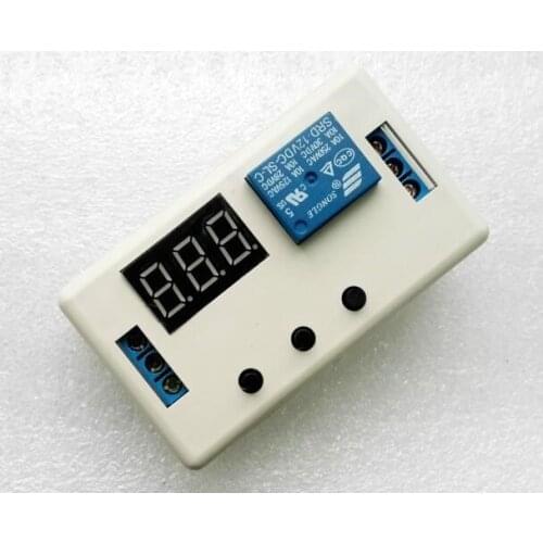 One-way relay module Trigger delay On Off Cycle timer circuit switch 5/12/24V sensor