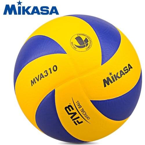 Original Mikasa Volleyball MVA310 FIVB Approved Professional Game Ball for the FIVB Official Volleyball