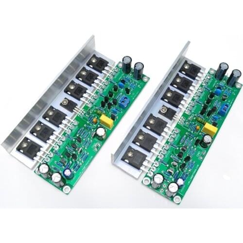 2 Pieces Pure Class A Amplifier Board 50W Watt Field Effect Tube Amplifier Supply Amplifier Audio Board DC35V A-50-L15