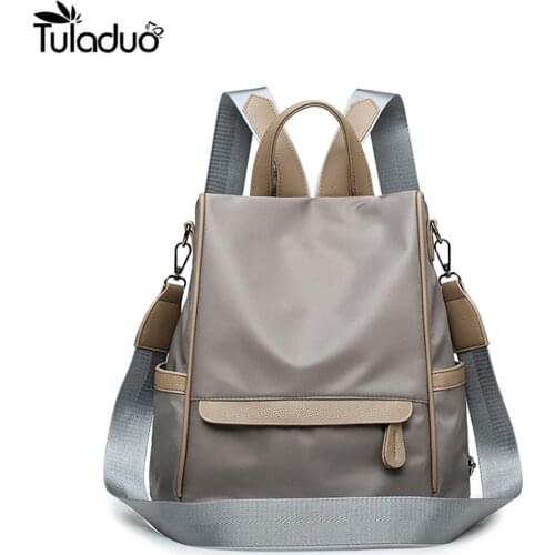 Backpack Women Oxford Fabric Bag Travelling Running mountaineering Large Capacity Shoulder Bag