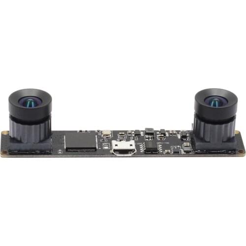 960P Synchronization Wide Angle USB camera module 180 degree fisheye dual lens OV9750 CMOS USB2.0 OTG Webcam with 1m cable