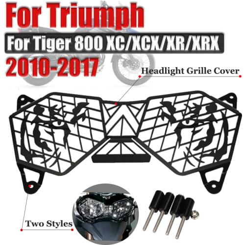 Motorcycle Headlight Head Light Guard Protector Cover Protection Grille For Triumph Tiger 800 XC XCX XR XRX 2010-2017 2015 2016