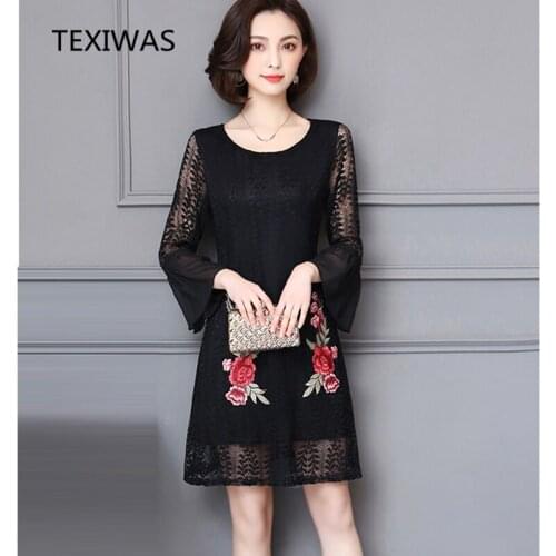Летние платья с кружевом TEXIWAS China At AliExpress
