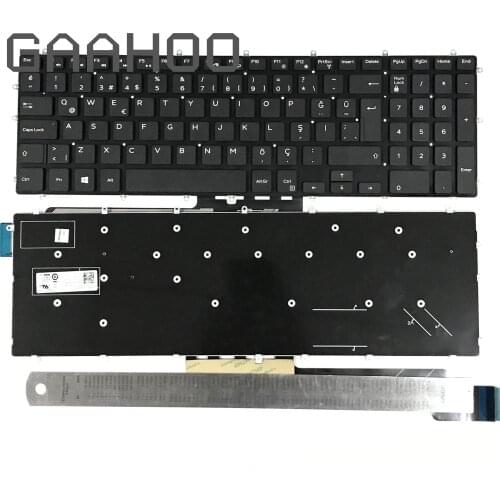 Turkey Keyboard for Dell Inspiron15 5570 5575 7577 7587 7568 7566 7567 5567 5565 15 7000 15-5568 5765 5767 7778 7779 laptop
