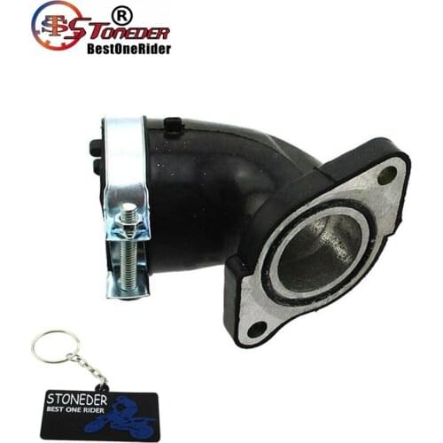 STONEDER Carburetor Intake Inlet Manifold For Manco Talon 260cc 300cc ATV UTV Roketa 250cc 4 Stroke Water Cooled Scooter Moped