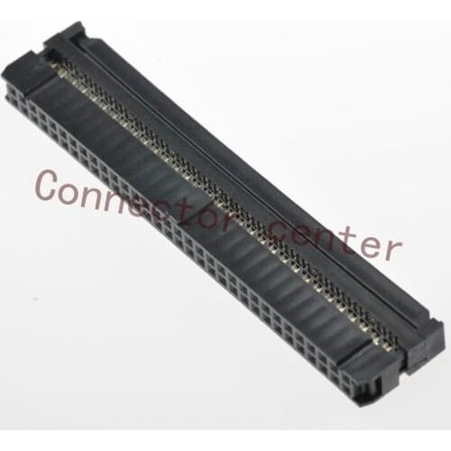High Quality IDC Connector Full Gold Planted 2.54mm Pitch 64Pin Fungible HIF3BA-64D-2.54R