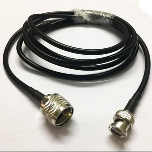 1m 3M 5M 10m UHF pl259 Male to BNC Male Plug RF Coaxial Extension Jumper Cable LMR195