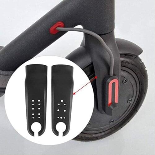 1 Pair Electric Scooter Front Fork Plastic Cover For Xiao*mi M365 Accessories White/Grey Outdoor Sports Electric Scooters Parts