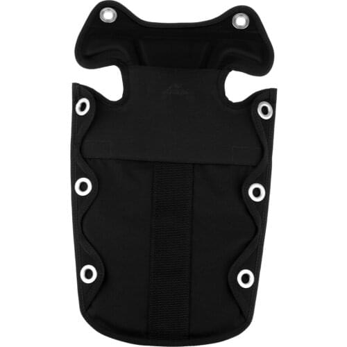 1 Pcs Professional Soft Scuba Diving Backplate Pad BCD Buoyancy Back Support Pad with Storage Pocket for Harness 44.5 x 27cm