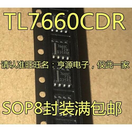 10PCS TL7660C TL7660CDR TL7660 7660C SOP8 CMOS