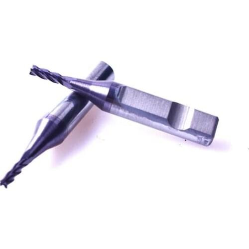 2pcs/lot Tungsten steel 4 teeth carbide 2.0mm end milling cutter drill bit for V8/X6 key cutting machines