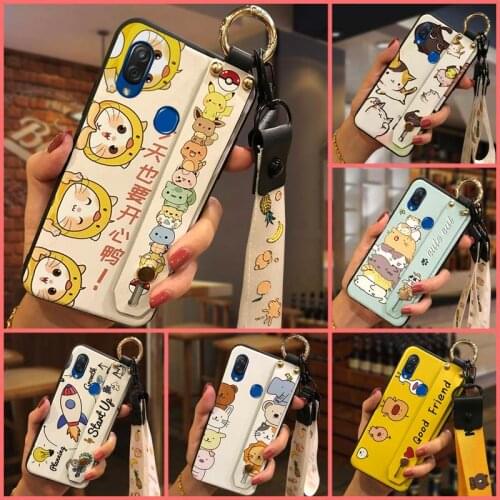 Cover TPU Phone Case For ZTE Blade V10 Vita Cute Silicone Back Cover For Girls Kickstand Anti-dust