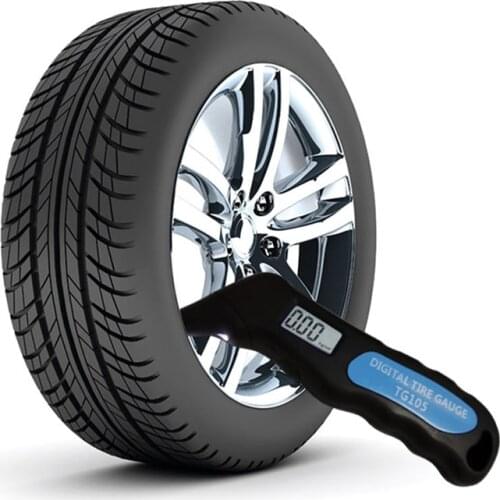 Digital Auto Car Truck Air Tire Pressure Gauge Tester LCD Screen Manometer Barometers Meter for Motorcycle Automobile