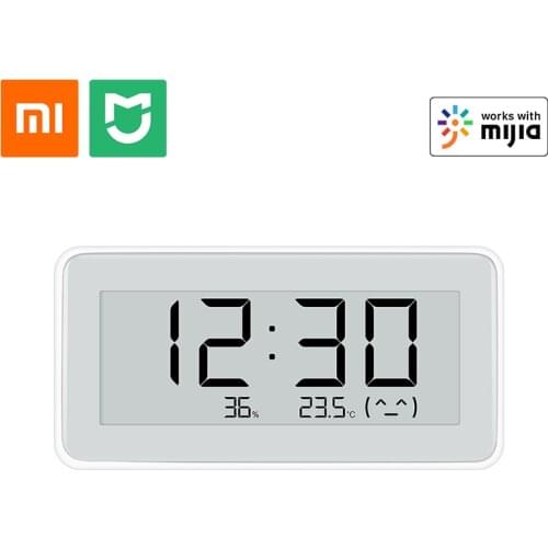 Xiaomi Mijia Digital Thermometer Hygrometer Pro Bluetooth Temperature Humidity Sensor E-ink Screen Moisture Meter Smart Linkage