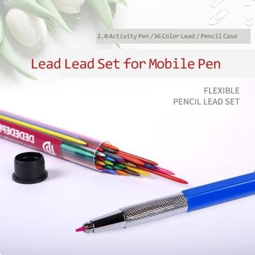 2.0MM Color Lead Core 36 Color Lead Core Set Painting Hand-painted Animation Color Automatic Pen