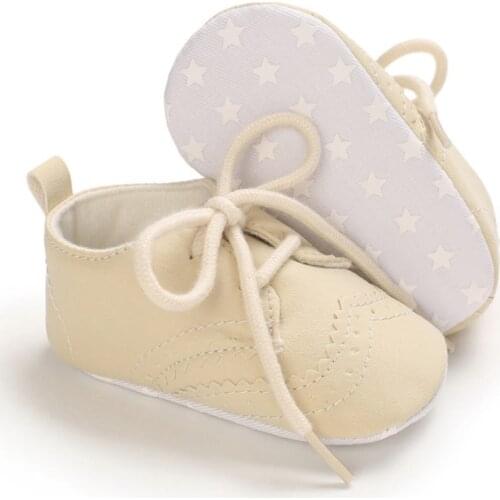 First Walkers Crawl Crib Baby Shoes Boy Newborn Infant Toddler Casual Cotton Sole Anti-slip