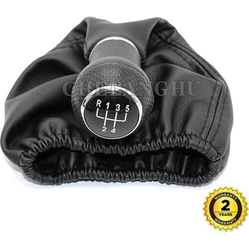 For VW GOLF 3 MK3 VENTO 1992 1993 1997 1995 1996 1997 1998 T4 NEW 5 SPEED GEAR Shift KNOB WITH LEATHER BOOT