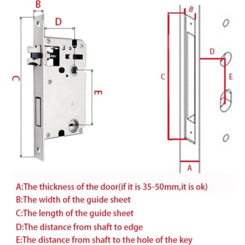 Lock Body for Fingerprint Lock And Smart Door Lock