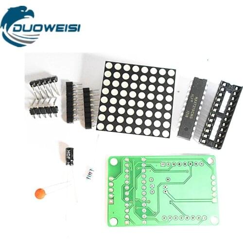 MAX7219 dot matrix module display module DIY kit MCU control