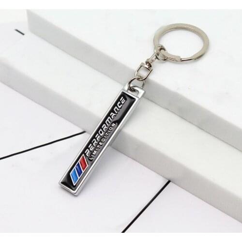 Metal Car Styling Power Emblem Keychain Key Chain Rings For BMW Performance 1 2 3 4 5 6 7 X1 X3 X4 X5 X6 e46 e90 f30 e60 e39