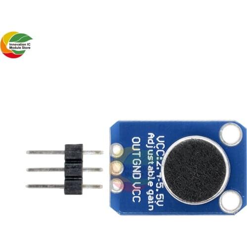 Electret Microphone Amplifier MAX4466 Adjustable Gain Breakout Board For Arduino MAX4466 Module Diy Electronic Module