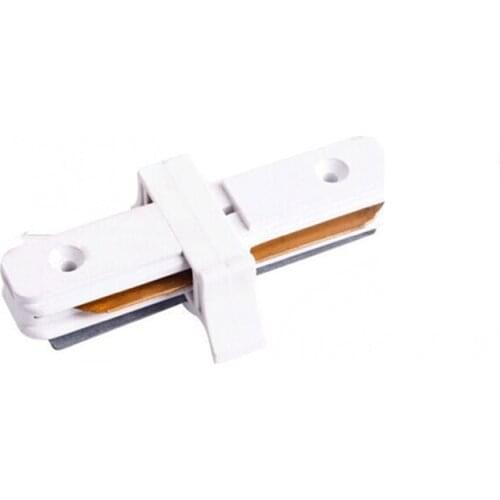 Track lighting Rail Connector I Straight Connectors 2 wire for track light Fixture System Auminum Rail Connector