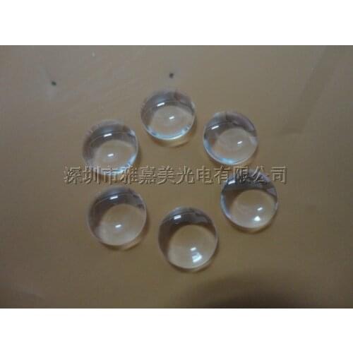 PMMA LED lens Diameter 10mm Height 2.7mm Double Convex lens,led optical lens,1W 3W 5W Laser light lenses