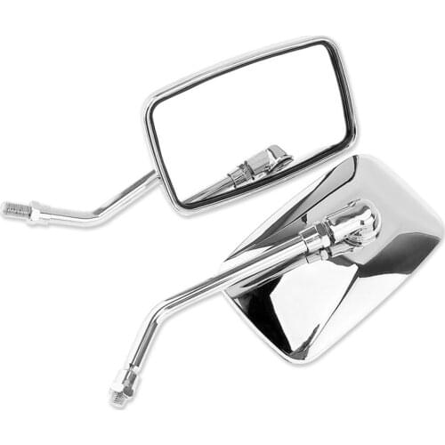 Universal Rectangle Aluminum Square Motorcycle Rearview Mirrors Electric Bike Motorbike Accessories Rearview Mirrors