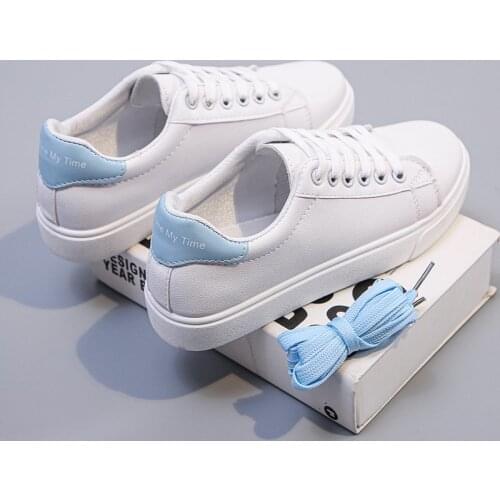 2021 White Shoes Women Sneakers tennis femme Women Flats Brand Sneakers Female Footwear Thick Sole Height Increasing Shoes