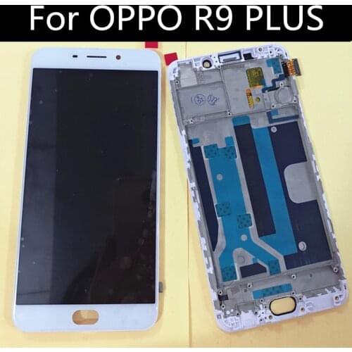 6.0" For OPPO R9 PLUS LCD Display +Touch Screen with Frame Digitizer Assembly Replacement