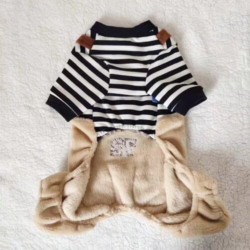 Winter Pet Dog Clothes for Small Dogs Pets Clothing Chihuahua Jumpsuit French Bulldog Warm Sweater Pug Costume Apparel