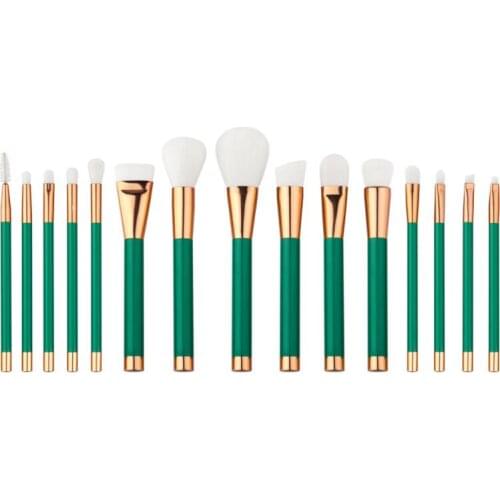 15PCS Makeup Brushes Set Powder Foundation Eyeshadow Eyeliner Lip Contour Concealer Makeup Tools Cosmetic