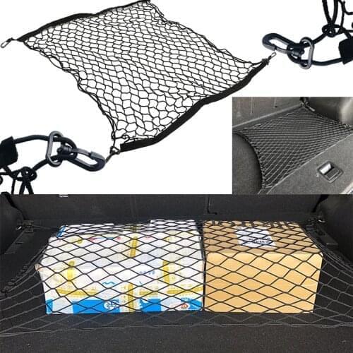 2021 Car Trunk Net Universal Auto Cargo Storage Mesh Holder For Suzuki SX4 SWIFT Alto Liane Grand Vitara Jimny Splash S-Cross