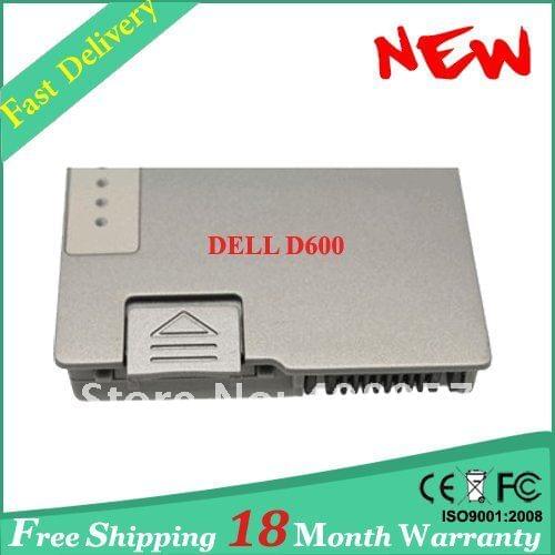 6CELL Battery for DELL Latitude D600 D610,FOR Inspiron 600m,Latitude D500,D520,315-0084,3R305,W1605