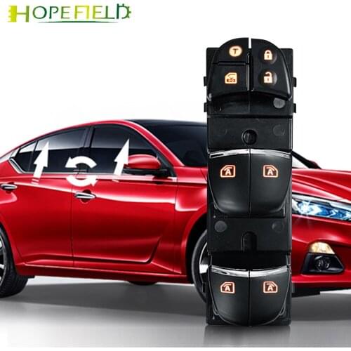 For Nissan Murano 2015 Teana 2013 2020 Power Window Closer Electric Window Open Pause Lifter Automatic Glass Roll Up Down Switch