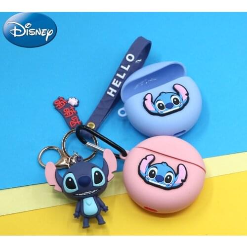 Disney Case For Huawei Freebuds 3 With Keyring Wireless Charging Case Soft Silicone Protective Cover