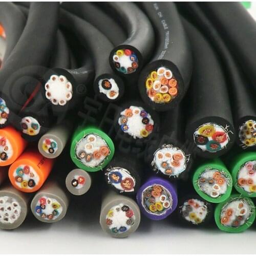 Electrical Wire Sample of 15cm such as Drag chain Cable, YZW, Speaker cable, Elevator cable, Sheath cable and other various wire