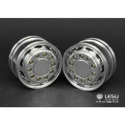 LESU Metal Front Hub A for Non-power Front Axle 1/14 RC DIY Tmy Tractor Truck Model Car Wide Type TH04818