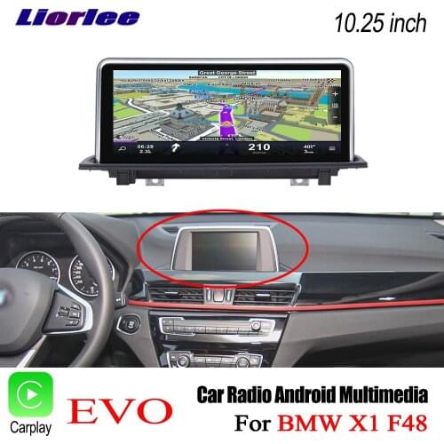 Liorlee For BMW X1 F48 2017-2018 EVO HD Android Multimedia Player Radio Audio Video Stereo Audio Player GPS Navigation System