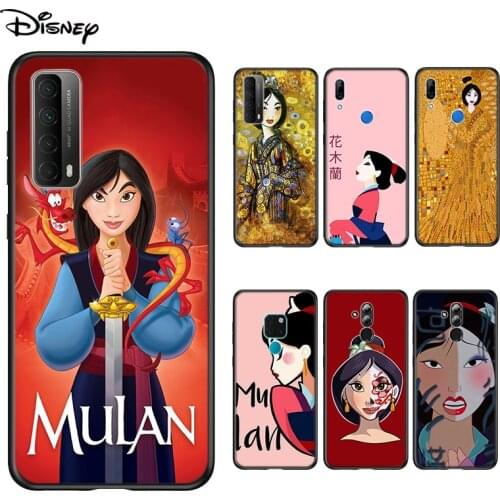 Soft Cover Disney Mulan Princess For Huawei P Smart 2021 2020 Z S Mate 40 RS 30 20 20X 10 Pro Plus Lite 2019 Phone Case