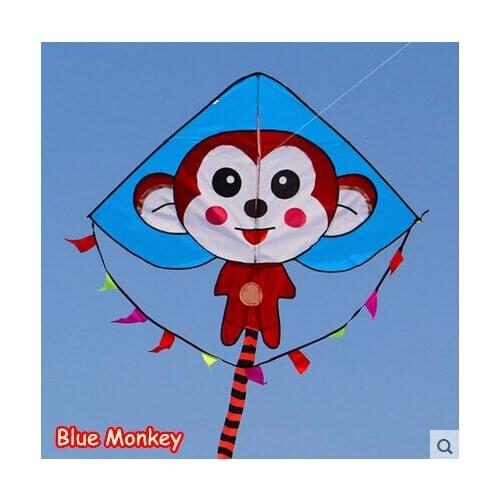 New High Quality Monkey Kites /Pig With Handle Line Outdoor Toys Animal Kites Factory Outlet Good Flying