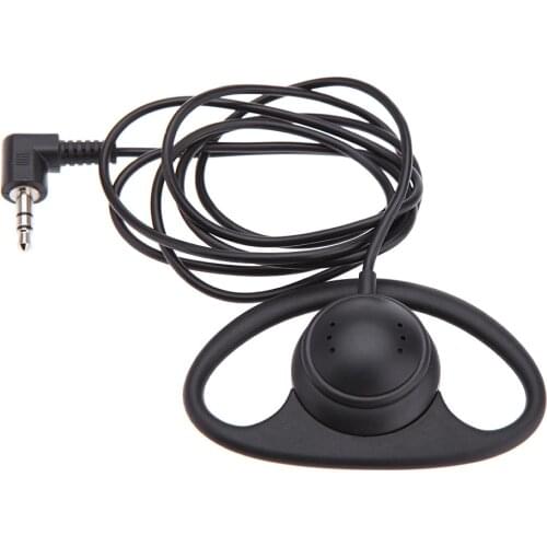 Single Side Headset Headphone Dual Channel Earphone 3.5mm Plug Headset Headphone for Laptop PC for Skype VoIP ICQ