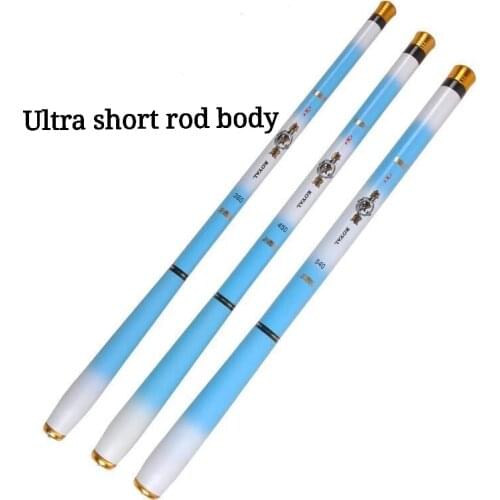 1.8-6.3M portable superhard stream rod mini portable stream rod ultra light rod telescopic fishing rod high carbon