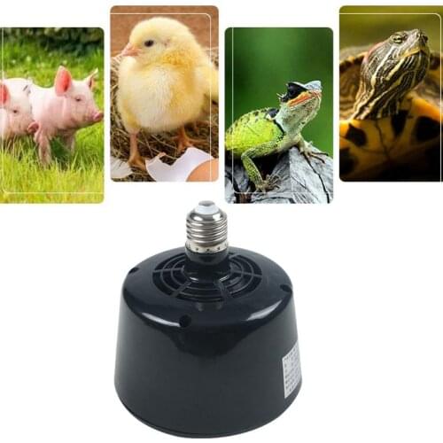 0-300W Lizard Reptile Heating Fan Adjustable Pet Insulation Heater Lantern Turtle Box Pet Heater New Heating Lamp Warm Light